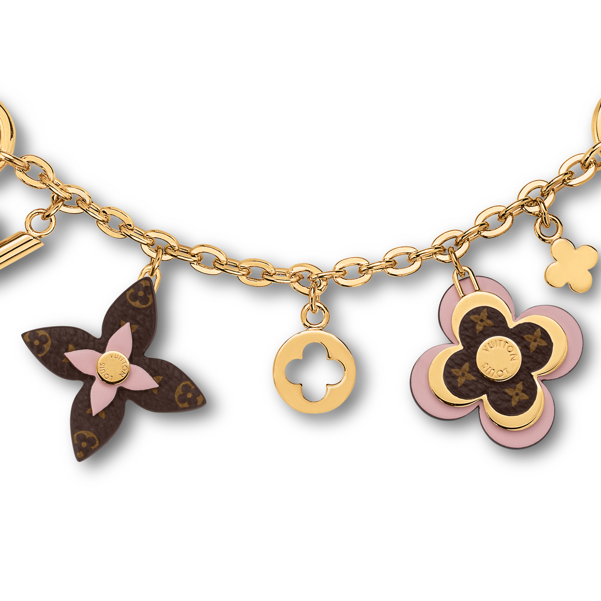 Blooming Flowers Chain Bag Charm . - Accessories | LOUIS VUITTON